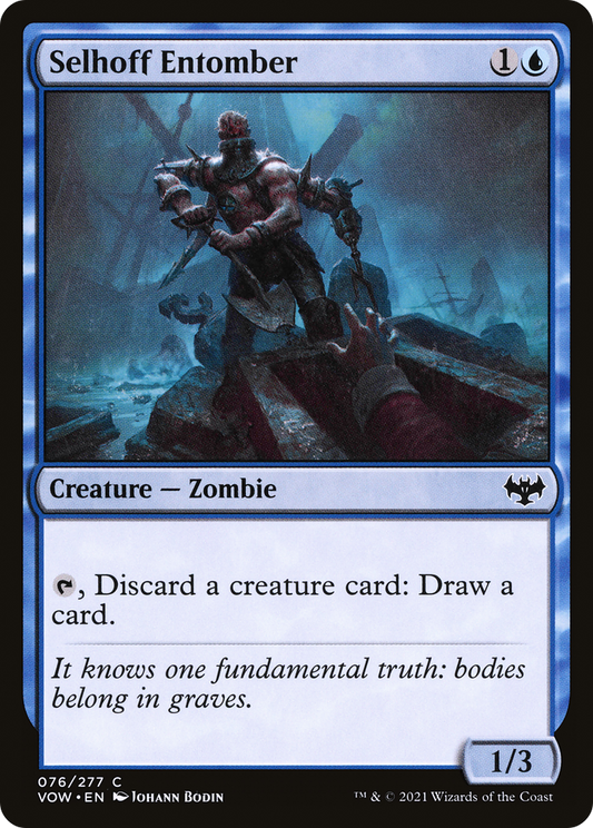 Selhoff Entomber (VOW-076) - Innistrad: Crimson Vow - Premium MTG Single from Wizards of the Coast - Just $0.08! Shop now at Game Crave Tournament Store