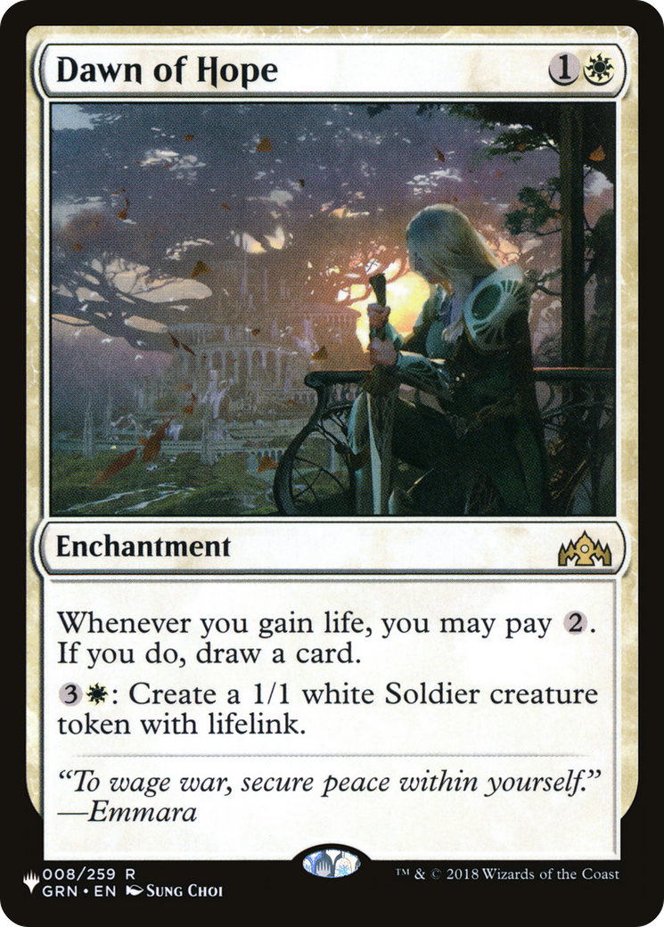 Dawn of Hope (PAGL-012) - Angels: They're Just Like Us but Cooler and with Wings - Premium MTG Single from Wizards of the Coast - Just $0.14! Shop now at Game Crave Tournament Store