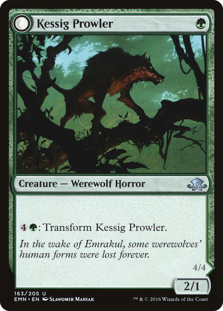 Kessig Prowler // Sinuous Predator (EMN-163) - Eldritch Moon: (mooneldrazidfc) - Premium MTG Single from Wizards of the Coast - Just $0.08! Shop now at Game Crave Tournament Store