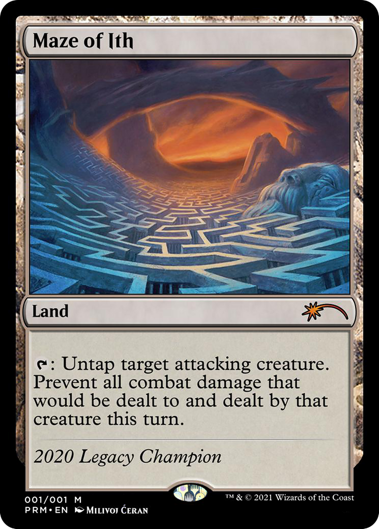Maze of Ith (OLGC-2020C) - Legacy Championship - Premium MTG Single from Wizards of the Coast - Just $0! Shop now at Game Crave Tournament Store