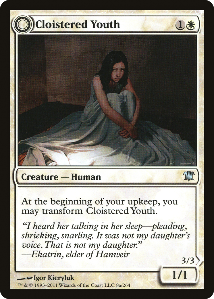 Cloistered Youth // Unholy Fiend (ISD-008) - Innistrad: (Double Faced Transform) - Premium MTG Single from Wizards of the Coast - Just $0.08! Shop now at Game Crave Tournament Store