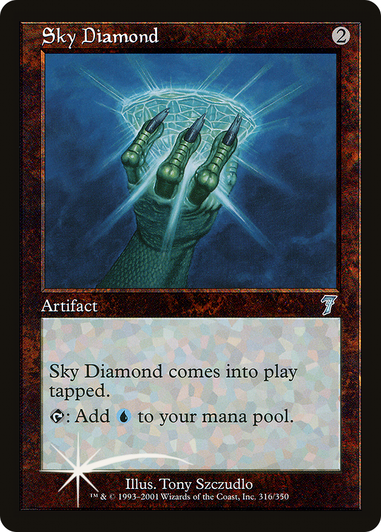 Sky Diamond (7ED-316★) - Seventh Edition Foil - Premium MTG Single from Wizards of the Coast - Just $11.68! Shop now at Game Crave Tournament Store