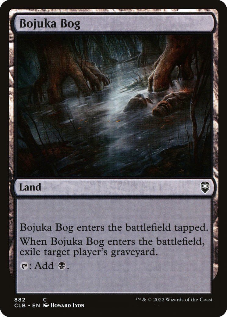Bojuka Bog (CLB-882) - Commander Legends: Battle for Baldur's Gate - Premium MTG Single from Wizards of the Coast - Just $1.08! Shop now at Game Crave Tournament Store