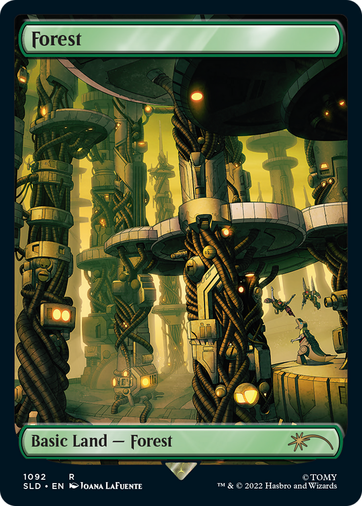 Forest (SLD-1092) - Secret Lair Drop - Premium MTG Single from Wizards of the Coast - Just $4.79! Shop now at Game Crave Tournament Store