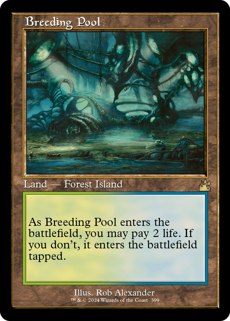 Breeding Pool (RVR-399) - Ravnica Remastered - Premium MTG Single from Wizards of the Coast - Just $5.23! Shop now at Game Crave Tournament Store