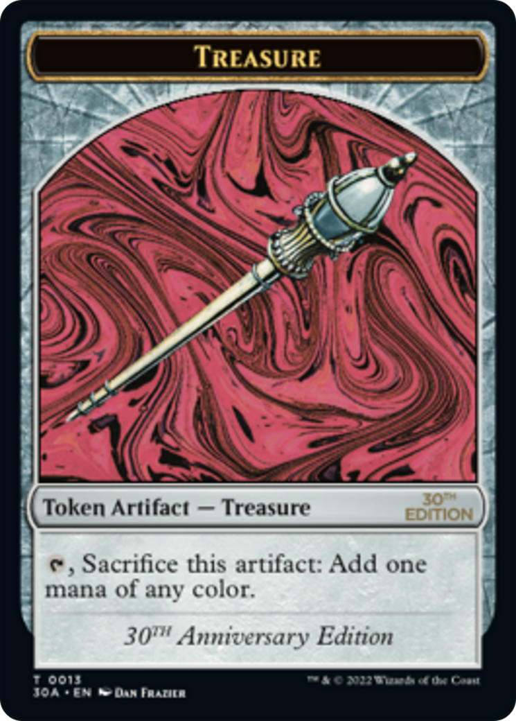Treasure (T30A-013) - 30th Anniversary Tokens - Premium MTG Single from Wizards of the Coast - Just $6.42! Shop now at Game Crave Tournament Store