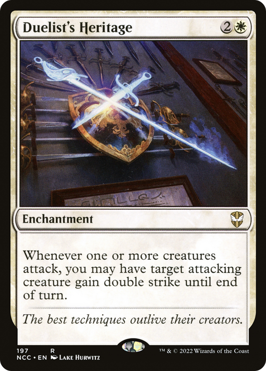 Duelist's Heritage (NCC-197) - New Capenna Commander - Premium MTG Single from Wizards of the Coast - Just $0.54! Shop now at Game Crave Tournament Store