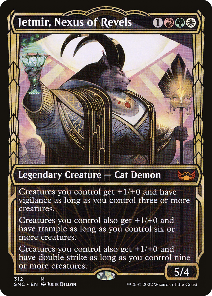 Jetmir, Nexus of Revels (SNC-312) - Streets of New Capenna: (Showcase) - Premium MTG Single from Wizards of the Coast - Just $7.15! Shop now at Game Crave Tournament Store