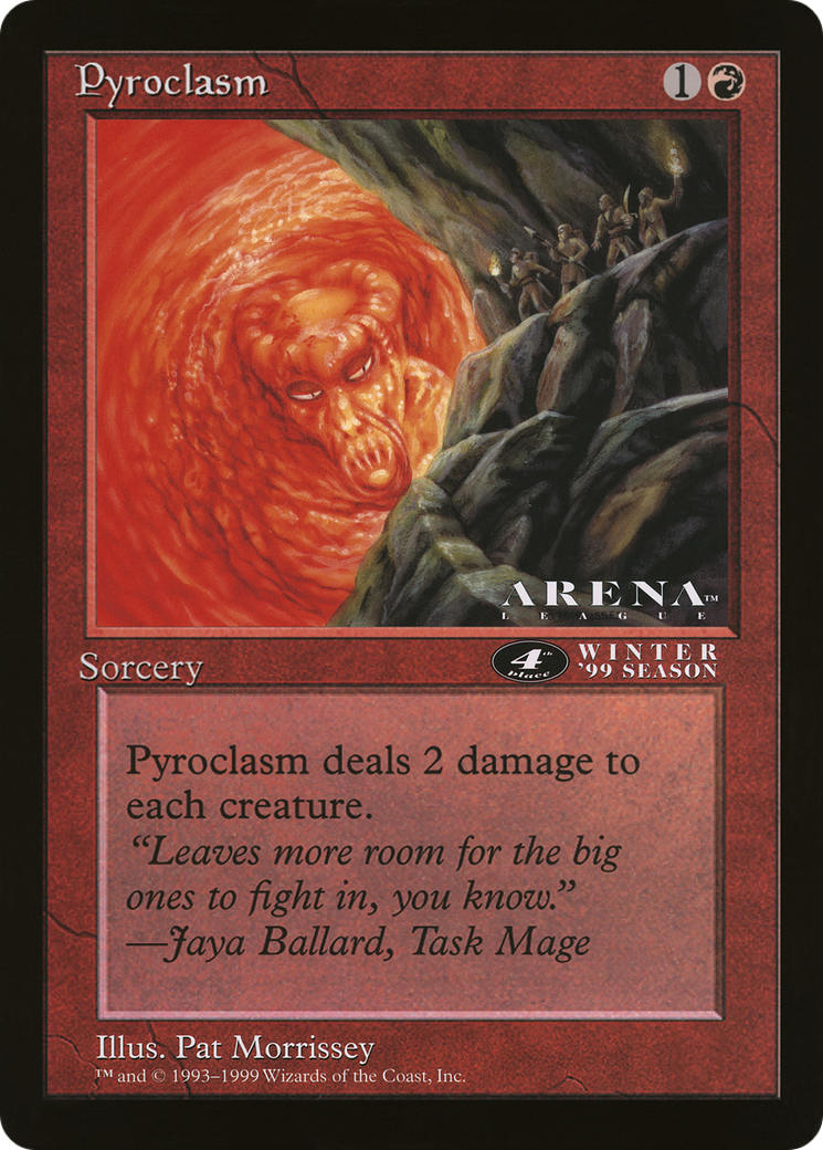 Pyroclasm (OLEP-066) - Oversized League Prizes - Premium MTG Single from Wizards of the Coast - Just $0! Shop now at Game Crave Tournament Store