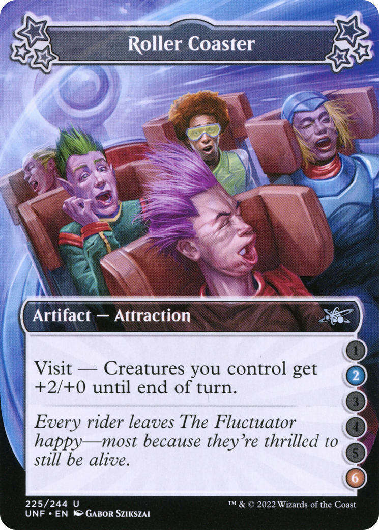 Roller Coaster (UNF-225A) - Unfinity - Premium MTG Single from Wizards of the Coast - Just $0.08! Shop now at Game Crave Tournament Store