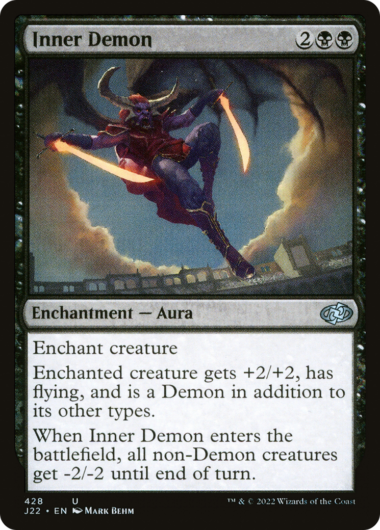 Inner Demon (J22-428) - Jumpstart 2022 - Premium MTG Single from Wizards of the Coast - Just $0.08! Shop now at Game Crave Tournament Store