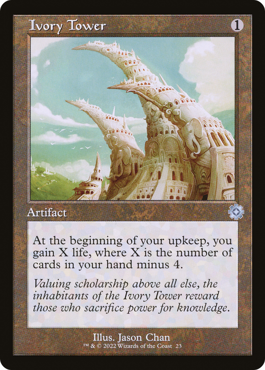 Ivory Tower (BRR-023) - The Brothers' War Retro Artifacts - Premium MTG Single from Wizards of the Coast - Just $0.25! Shop now at Game Crave Tournament Store