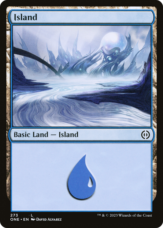 Island (ONE-273) - Phyrexia: All Will Be One Foil - Premium MTG Single from Wizards of the Coast - Just $0.25! Shop now at Game Crave Tournament Store