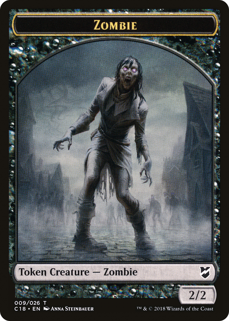 Zombie (TC18-009) - Commander 2018 Tokens - Premium MTG Single from Wizards of the Coast - Just $0! Shop now at Game Crave Tournament Store