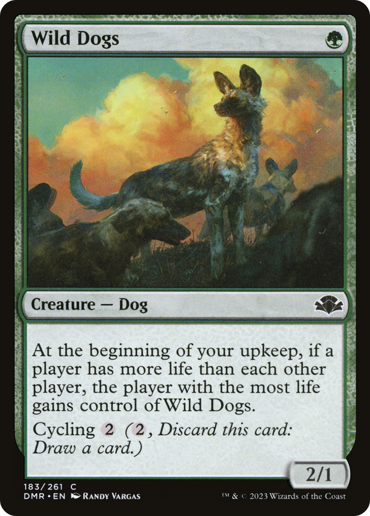 Wild Dogs (DMR-183) - Dominaria Remastered - Premium MTG Single from Wizards of the Coast - Just $0.08! Shop now at Game Crave Tournament Store