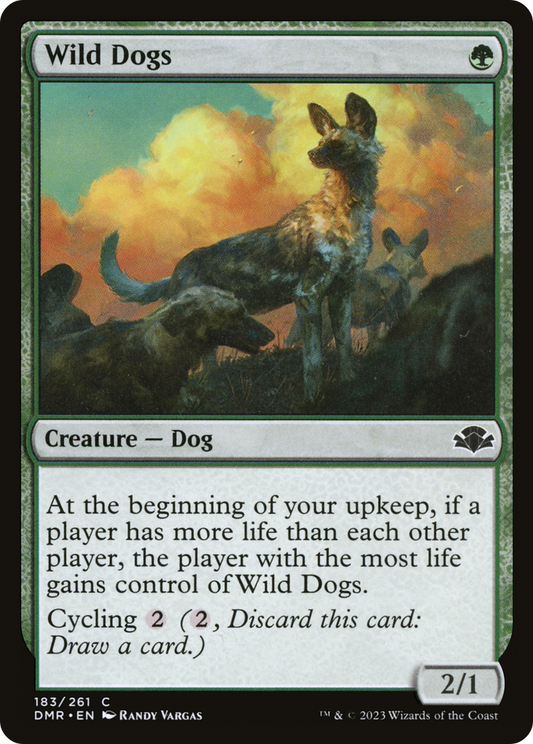 Wild Dogs (DMR-183) - Dominaria Remastered - Premium MTG Single from Wizards of the Coast - Just $0.08! Shop now at Game Crave Tournament Store