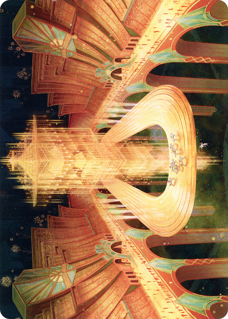 Racers' Ring // Racers' Ring (ASNC-080) - New Capenna Art Series (Borderless) Foil - Premium MTG Single from Wizards of the Coast - Just $0! Shop now at Game Crave Tournament Store