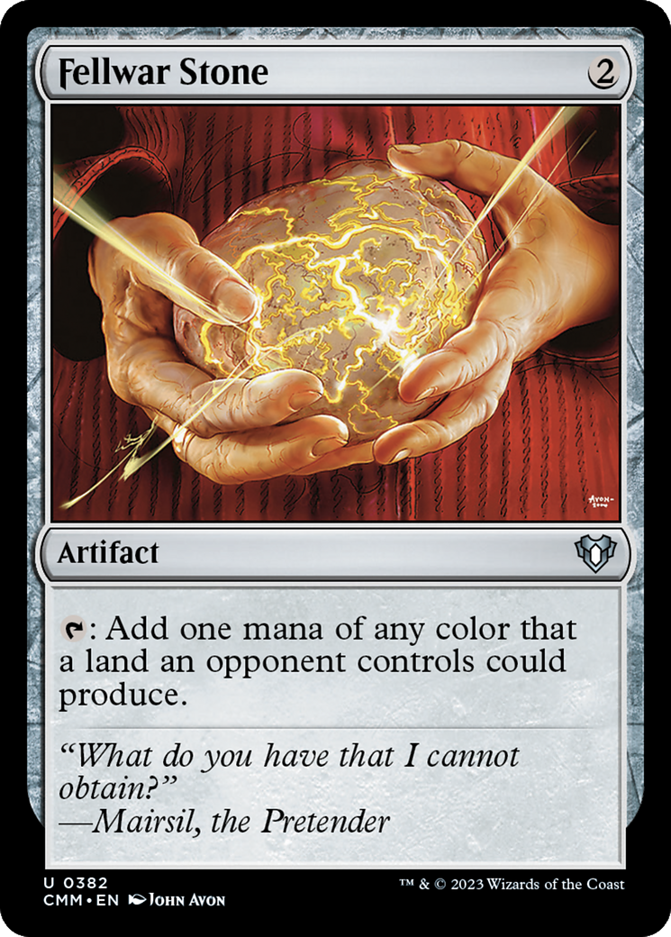 Fellwar Stone (CMM-382) - Commander Masters - Premium MTG Single from Wizards of the Coast - Just $0.18! Shop now at Game Crave Tournament Store
