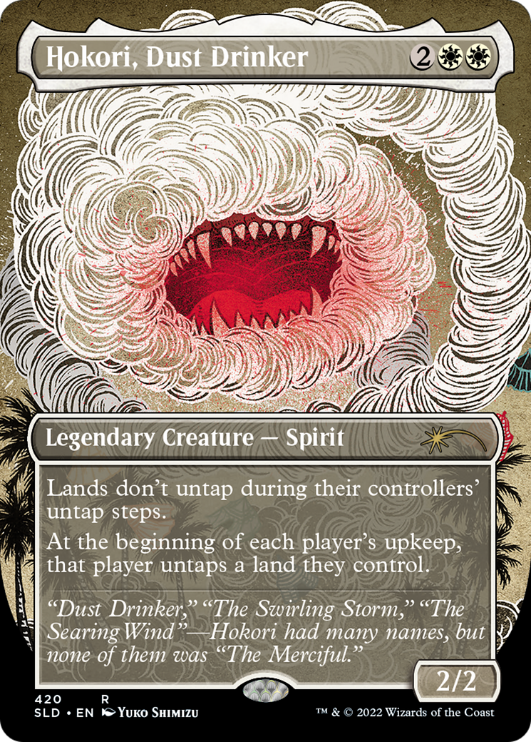 Hokori, Dust Drinker (SLD-420) - Secret Lair Drop (Borderless) - Premium MTG Single from Wizards of the Coast - Just $0.82! Shop now at Game Crave Tournament Store