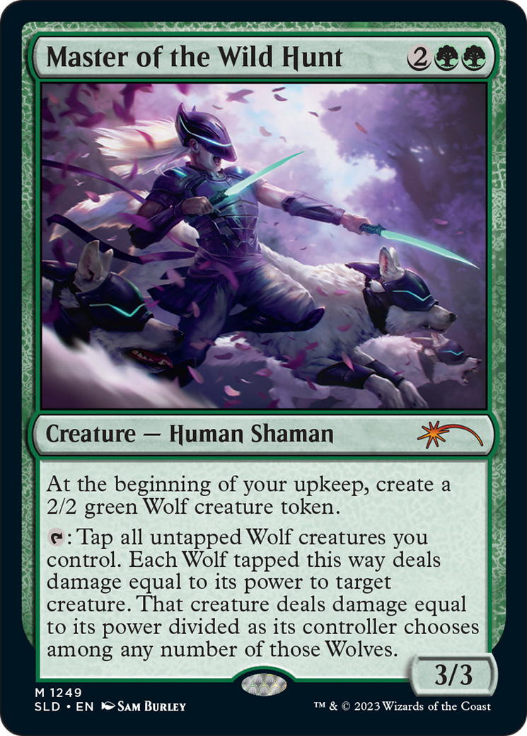 Master of the Wild Hunt (SLD-1249) - Secret Lair Drop - Premium MTG Single from Wizards of the Coast - Just $2.97! Shop now at Game Crave Tournament Store