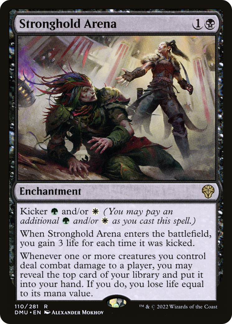 Stronghold Arena (DMU-110) - Dominaria United - Premium MTG Single from Wizards of the Coast - Just $0.08! Shop now at Game Crave Tournament Store
