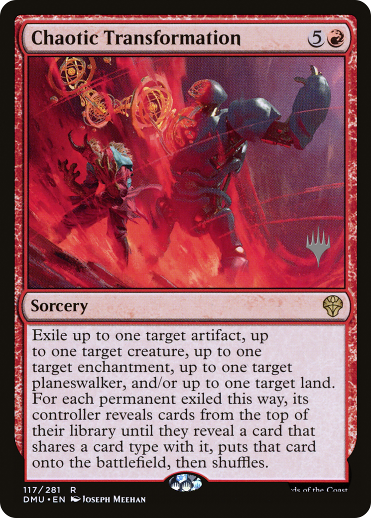 Chaotic Transformation (PDMU-117P) - Dominaria United Promos - Premium MTG Single from Wizards of the Coast - Just $0.09! Shop now at Game Crave Tournament Store