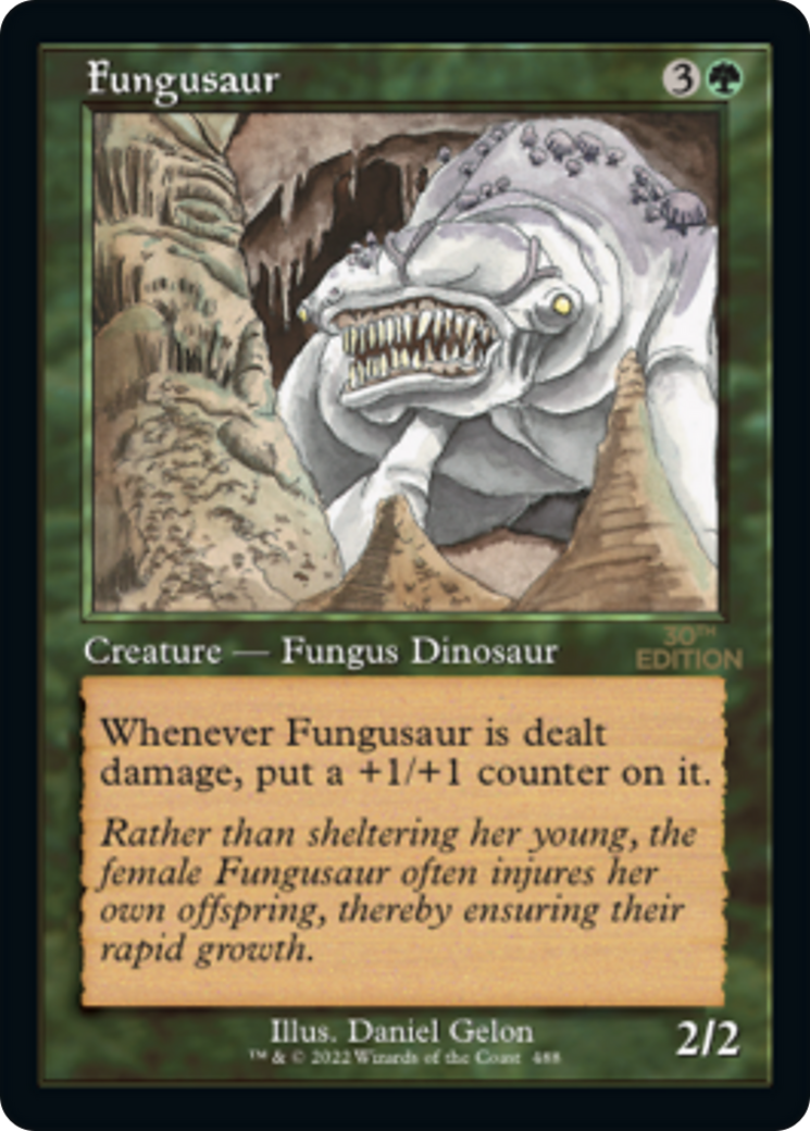 Fungusaur (30A-488) - 30th Anniversary Edition - Premium MTG Single from Wizards of the Coast - Just $36! Shop now at Game Crave Tournament Store
