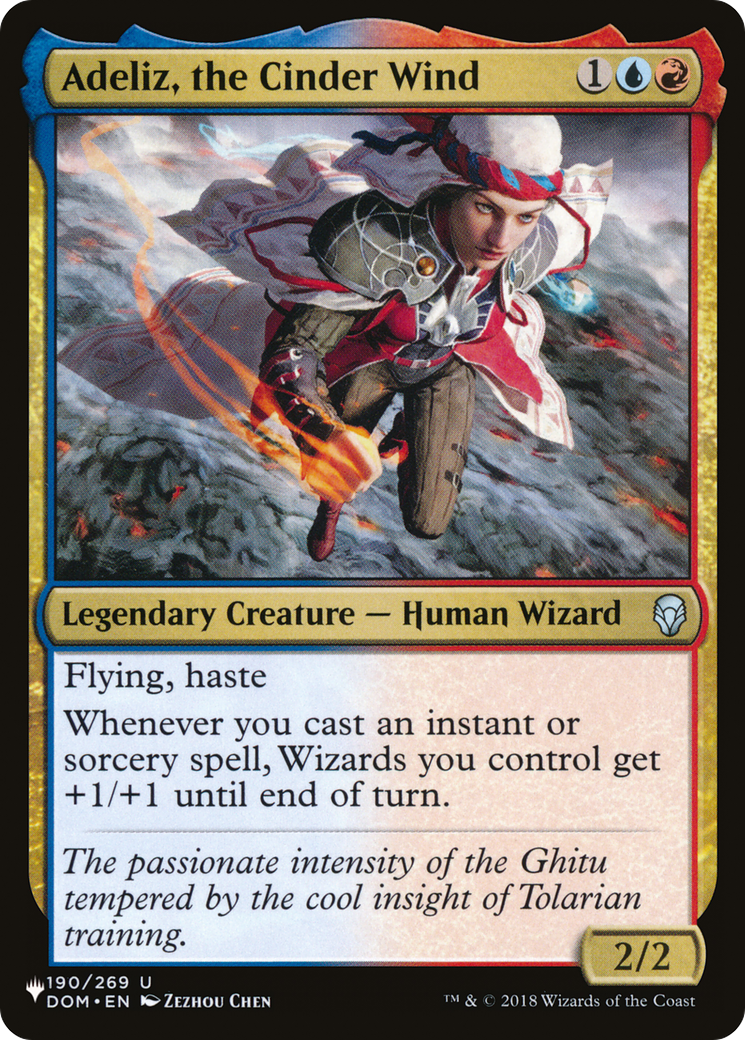 Adeliz, the Cinder Wind (PLIST-1220) - The List - Premium MTG Single from Wizards of the Coast - Just $0.08! Shop now at Game Crave Tournament Store