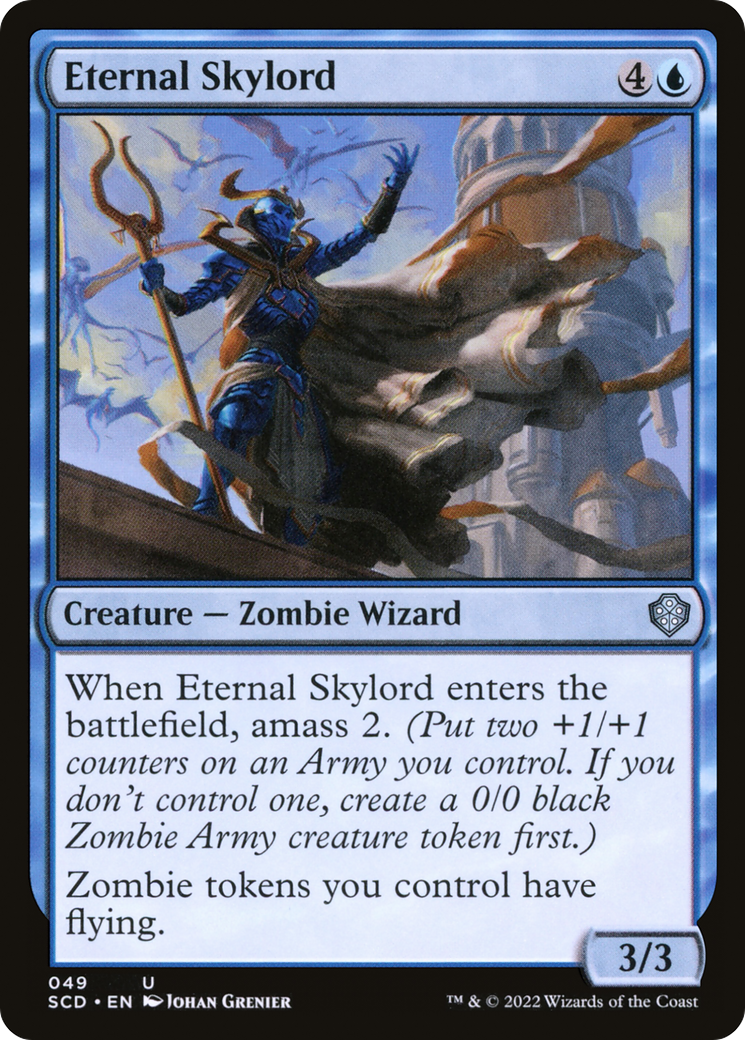 Eternal Skylord (SCD-049) - Starter Commander Decks - Premium MTG Single from Wizards of the Coast - Just $0.25! Shop now at Game Crave Tournament Store