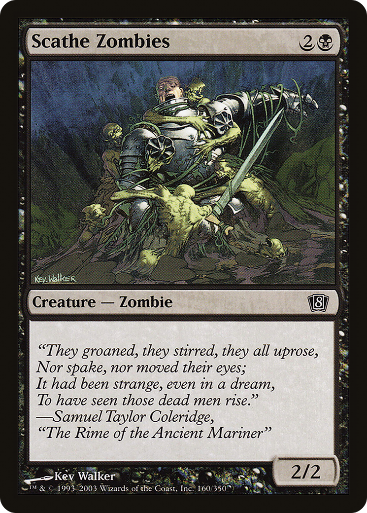 Scathe Zombies (8ED-160★) - Eighth Edition Foil - Premium MTG Single from Wizards of the Coast - Just $0.25! Shop now at Game Crave Tournament Store