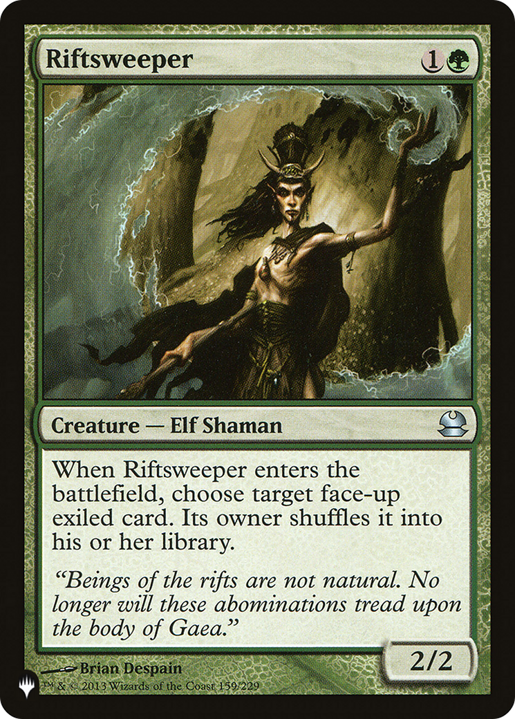 Riftsweeper (PLIST-870) - The List - Premium MTG Single from Wizards of the Coast - Just $0.11! Shop now at Game Crave Tournament Store