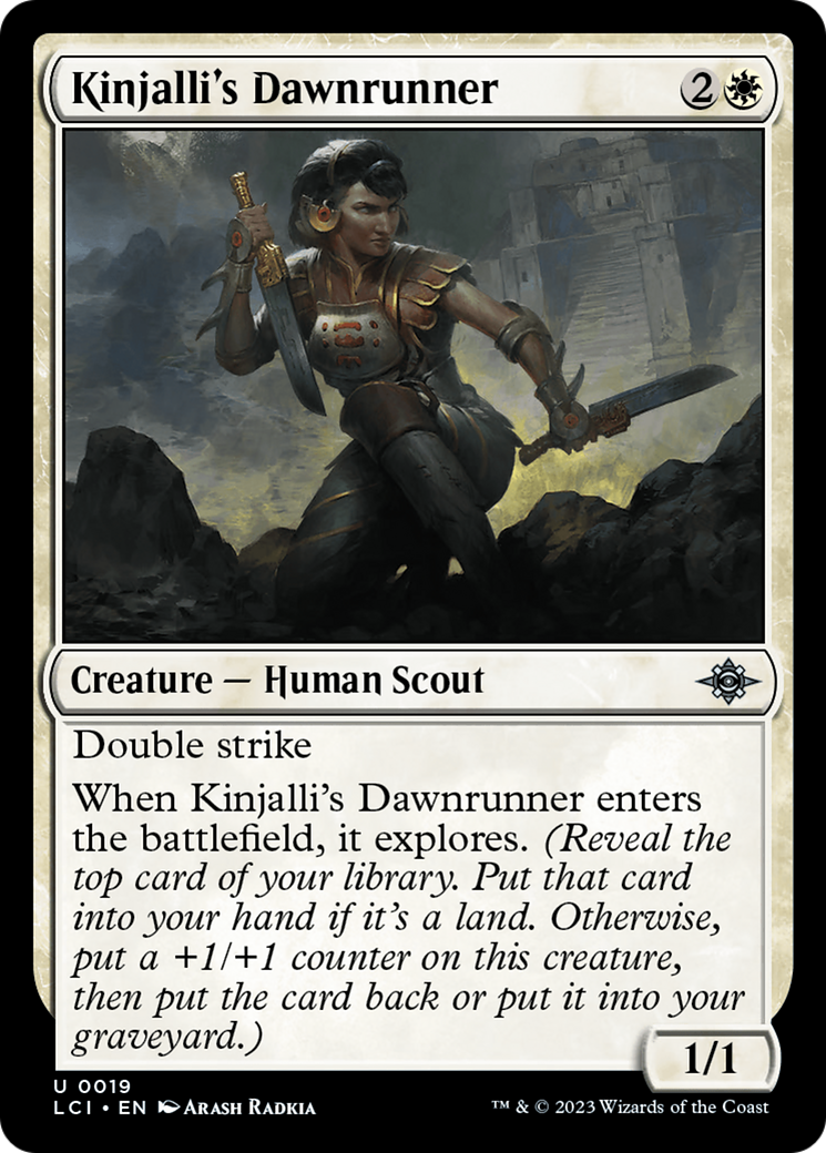 Kinjalli's Dawnrunner (LCI-019) - The Lost Caverns of Ixalan - Premium MTG Single from Wizards of the Coast - Just $0.08! Shop now at Game Crave Tournament Store