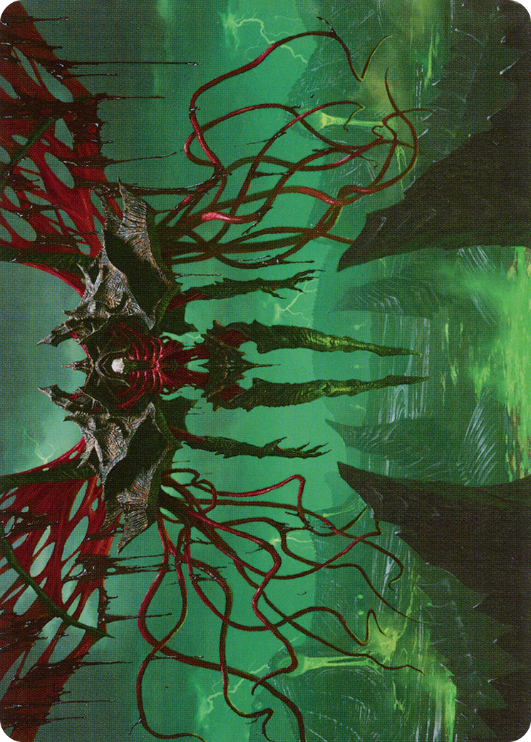 Archfiend of the Dross // Archfiend of the Dross (AONE-018) - Phyrexia: All Will Be One Art Series (Borderless) - Premium MTG Single from Wizards of the Coast - Just $0! Shop now at Game Crave Tournament Store