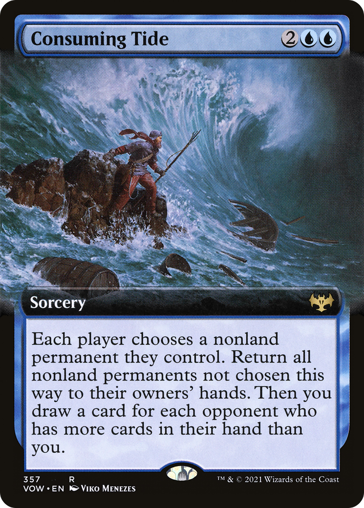 Consuming Tide (VOW-357) - Innistrad: Crimson Vow: (Extended Art) - Premium MTG Single from Wizards of the Coast - Just $0.11! Shop now at Game Crave Tournament Store