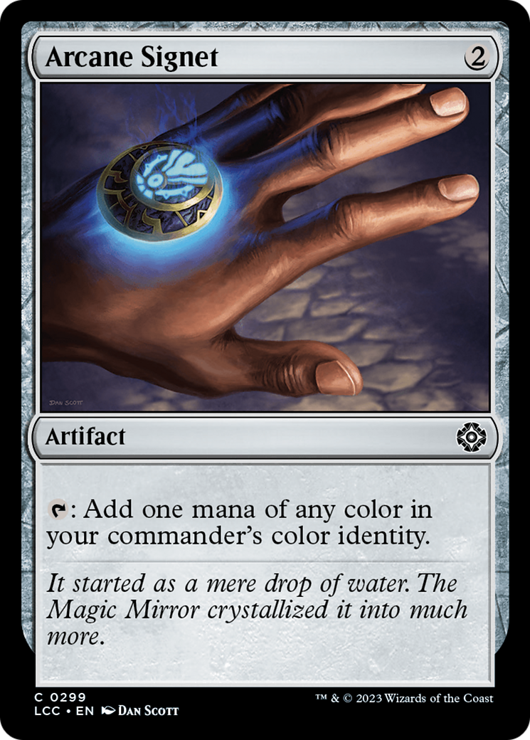 Arcane Signet (LCC-299) - The Lost Caverns of Ixalan Commander - Premium MTG Single from Wizards of the Coast - Just $0.08! Shop now at Game Crave Tournament Store