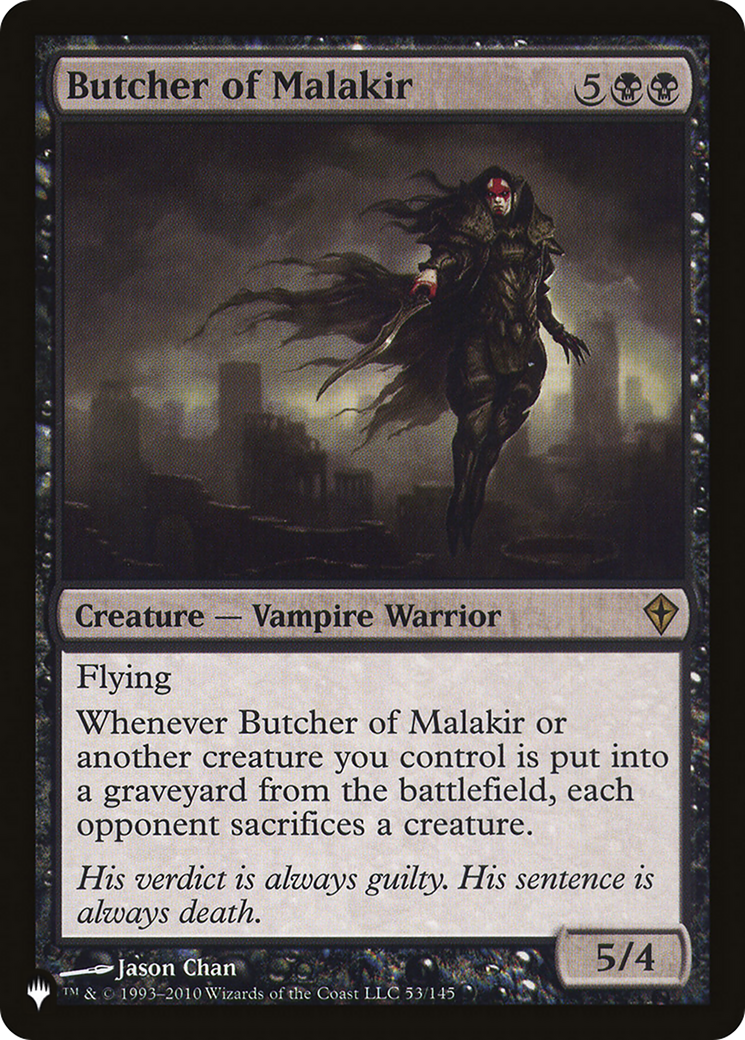 Butcher of Malakir (PCTB-015) - From Cute to Brute - Premium MTG Single from Wizards of the Coast - Just $0.08! Shop now at Game Crave Tournament Store