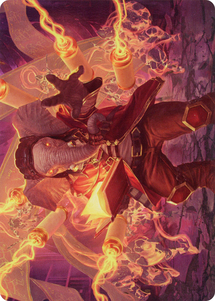 Quintorius, Loremaster // Quintorius, Loremaster (AMOM-052) - March of the Machine Art Series (Borderless) Foil - Premium MTG Single from Wizards of the Coast - Just $0! Shop now at Game Crave Tournament Store