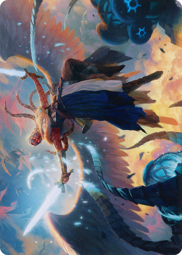 Boon-Bringer Valkyrie // Boon-Bringer Valkyrie (AMOM-002) - March of the Machine Art Series (Borderless) - Premium MTG Single from Wizards of the Coast - Just $0! Shop now at Game Crave Tournament Store