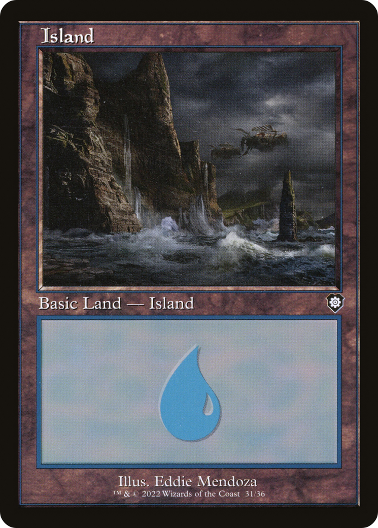 Island (BRC-031) - The Brothers' War Commander - Premium MTG Single from Wizards of the Coast - Just $0.08! Shop now at Game Crave Tournament Store