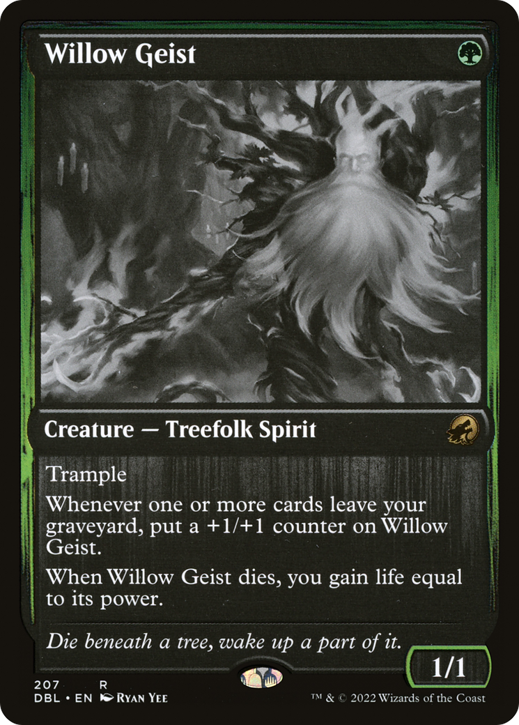 Willow Geist (DBL-207) - Innistrad: Double Feature - Premium MTG Single from Wizards of the Coast - Just $0.08! Shop now at Game Crave Tournament Store