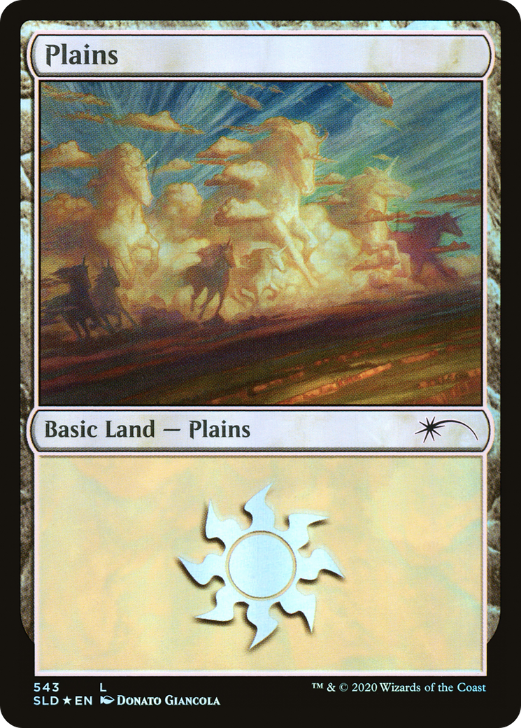 Plains (SLD-543) - Secret Lair Drop Foil - Premium MTG Single from Wizards of the Coast - Just $3.06! Shop now at Game Crave Tournament Store