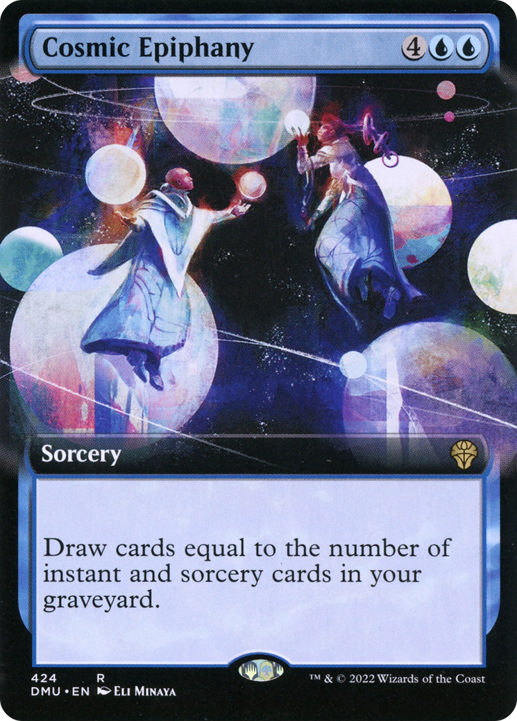 Cosmic Epiphany (DMU-424) - Dominaria United: (Extended Art) - Premium MTG Single from Wizards of the Coast - Just $0.08! Shop now at Game Crave Tournament Store
