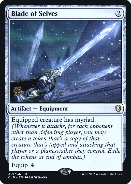 Blade of Selves (PCLB-301S) - Battle for Baldur's Gate Promos Foil - Premium MTG Single from Wizards of the Coast - Just $3.99! Shop now at Game Crave Tournament Store