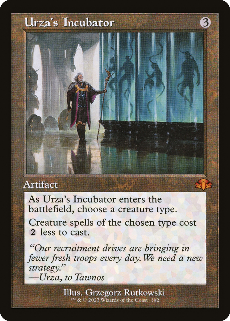 Urza's Incubator (DMR-392) - Dominaria Remastered - Premium MTG Single from Wizards of the Coast - Just $4.19! Shop now at Game Crave Tournament Store