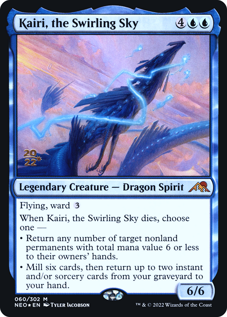 Kairi, the Swirling Sky (PNEO-60S) - Kamigawa: Neon Dynasty Promos Foil - Premium MTG Single from Wizards of the Coast - Just $1.78! Shop now at Game Crave Tournament Store