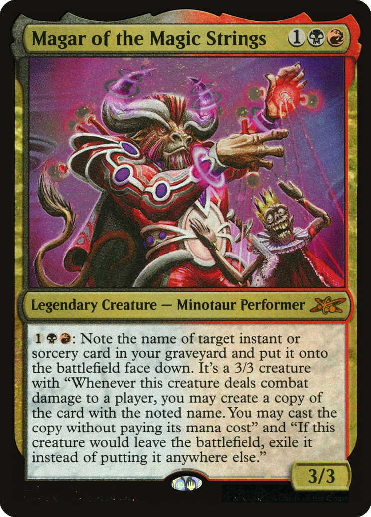 Magar of the Magic Strings (UNF-457) - Unfinity Foil - Premium MTG Single from Wizards of the Coast - Just $0.93! Shop now at Game Crave Tournament Store