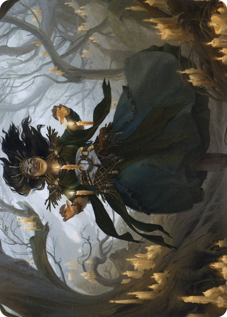 Candlegrove Witch // Candlegrove Witch (AMID-015) - Midnight Hunt Art Series (Borderless) - Premium MTG Single from Wizards of the Coast - Just $0! Shop now at Game Crave Tournament Store