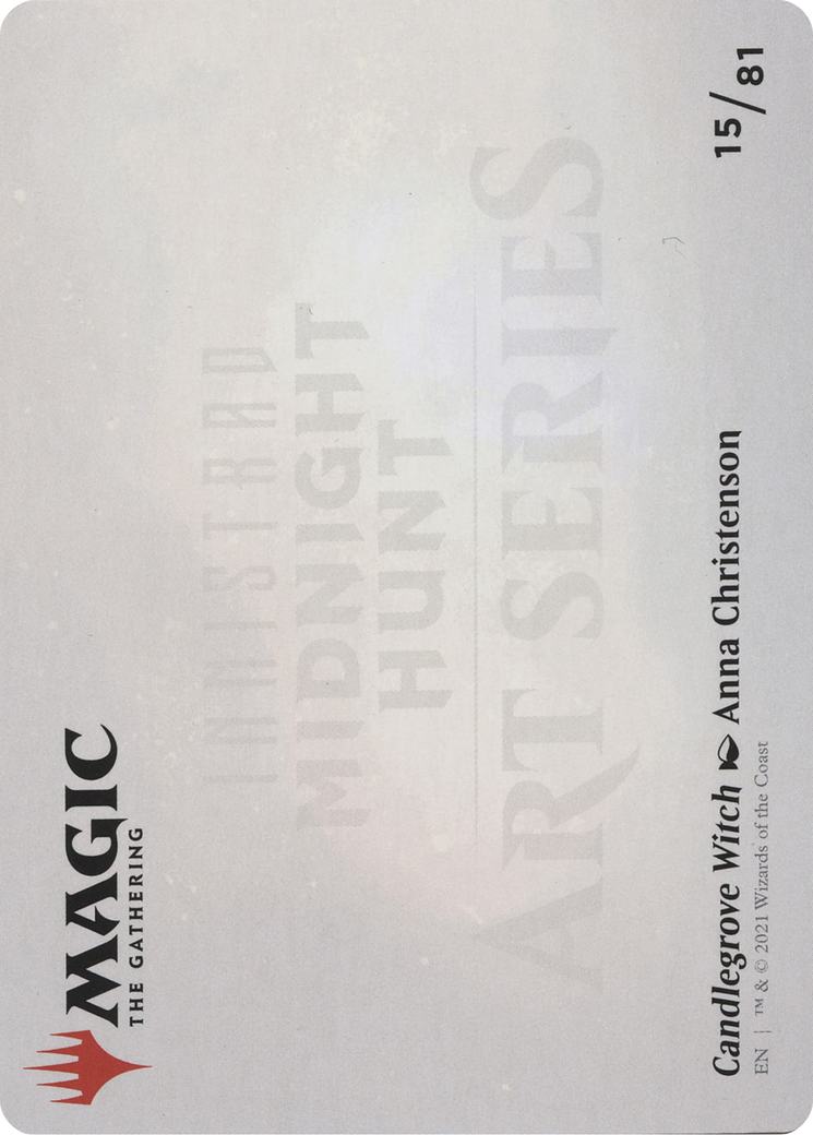 Candlegrove Witch // Candlegrove Witch (AMID-015) - Midnight Hunt Art Series (Borderless) - Premium MTG Single from Wizards of the Coast - Just $0! Shop now at Game Crave Tournament Store