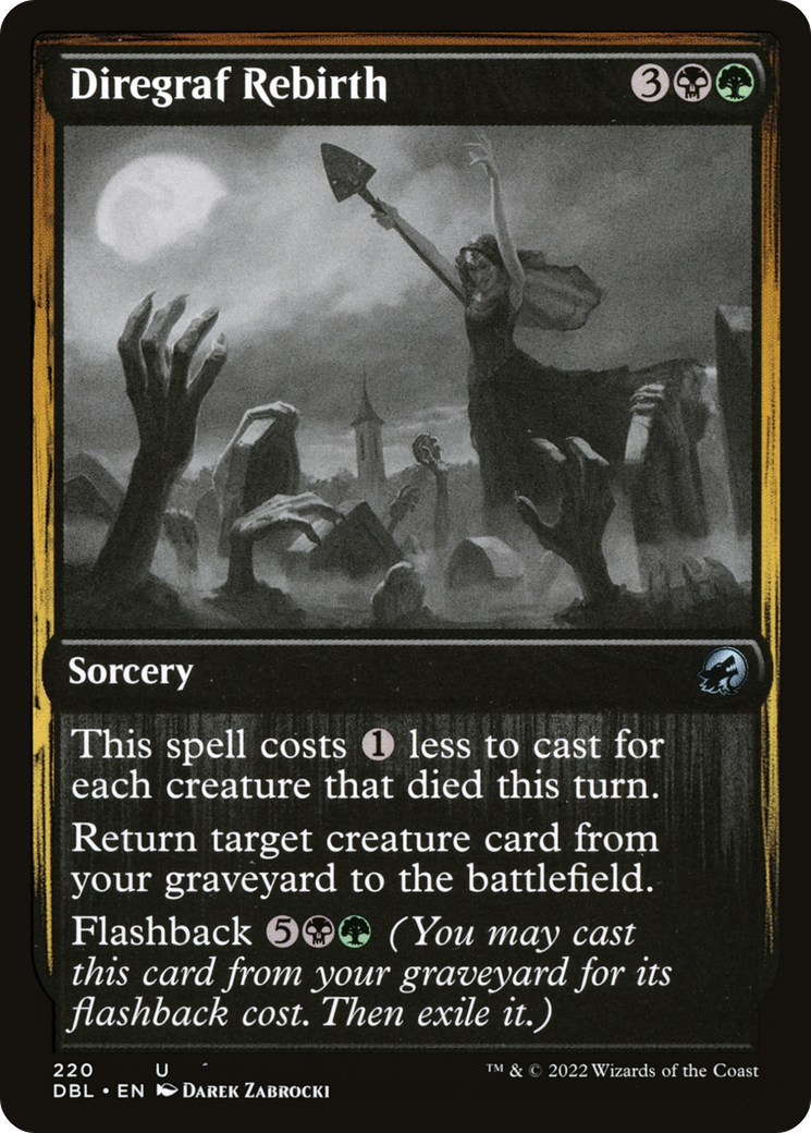 Diregraf Rebirth (DBL-220) - Innistrad: Double Feature - Premium MTG Single from Wizards of the Coast - Just $0.08! Shop now at Game Crave Tournament Store