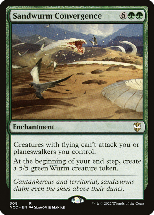 Sandwurm Convergence (NCC-308) - New Capenna Commander - Premium MTG Single from Wizards of the Coast - Just $0.14! Shop now at Game Crave Tournament Store